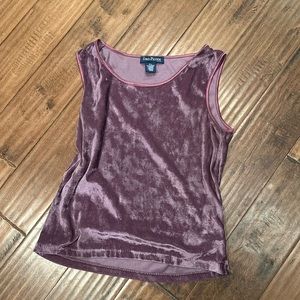 Crushed Velvet Vintage top